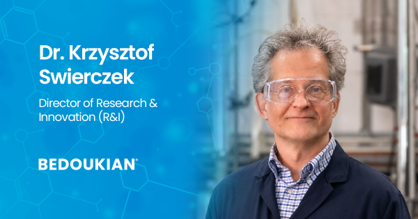 From the Lab to the Floor and Back: Bedoukian Names Dr. Krzysztof Swierczek Director of R&I
