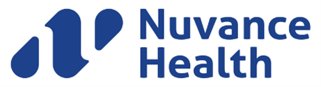 Logo for Nuvance Health, one of the many organizations Bedoukian has supported.